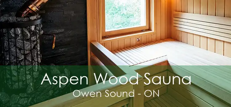 Aspen Wood Sauna Owen Sound - ON