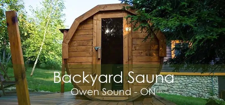 Backyard Sauna Owen Sound - ON