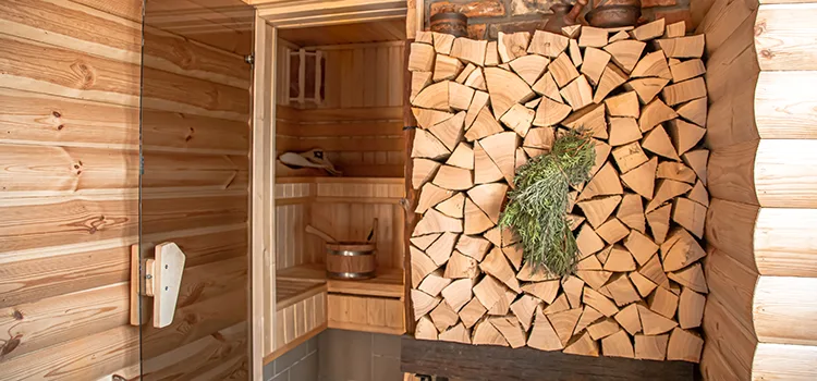 Broken Basswood Sauna Repair Services in Owen Sound, Ontario