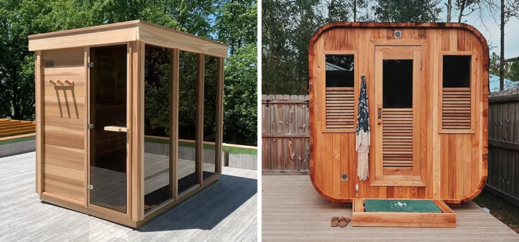 Wood-Fired Cube Sauna Repair in Owen Sound, ON