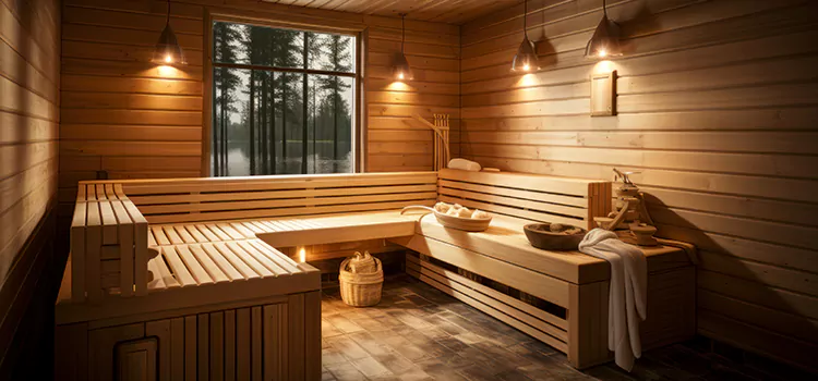 Traditional Sauna Design in Owen Sound, ON