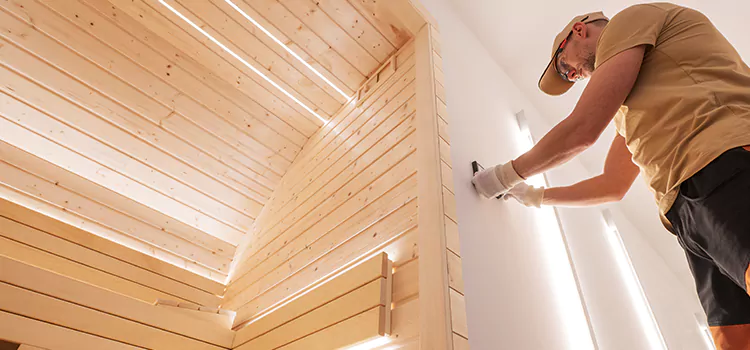 Luxury Spa-grade Sauna Setup in Owen Sound, Ontario