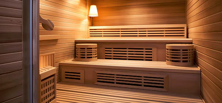 Outdoor Sauna Setup in Owen Sound, ON