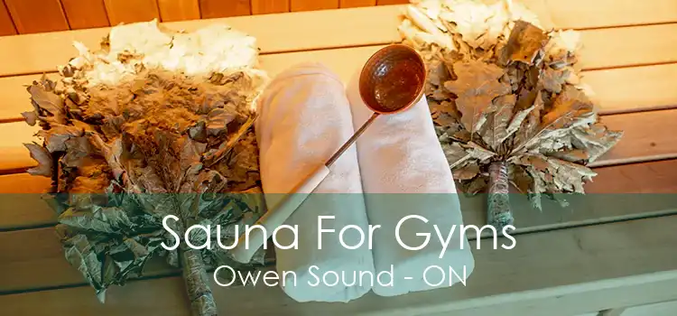 Sauna For Gyms Owen Sound - ON