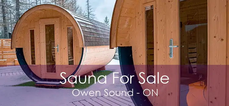 Sauna For Sale Owen Sound - ON